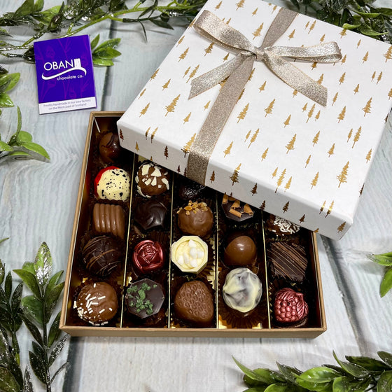 Gold Tree 25 Choc Gift Box