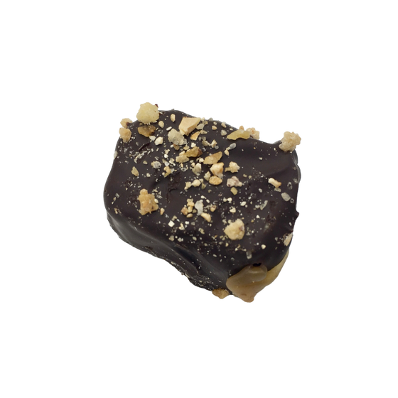 Dark nutty chewy caramel (GF, AF)