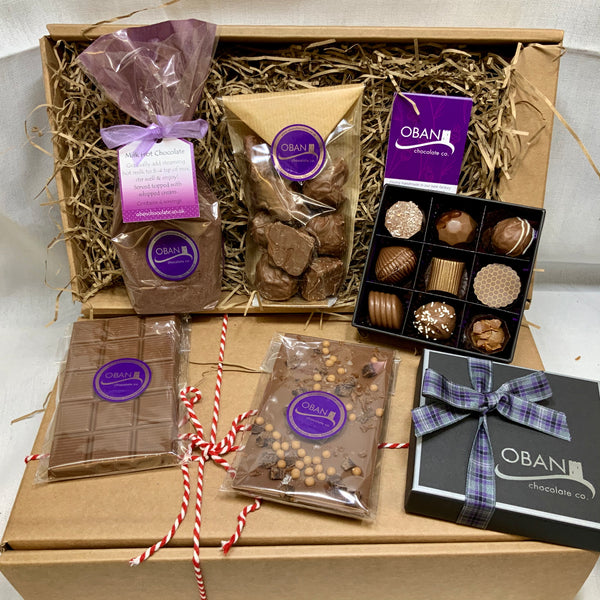 Milk Chocolate Hamper - Oban Chocolate Company